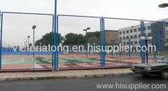 Sports field fence