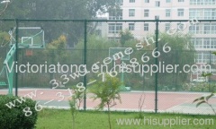 Sports field fence