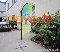 Dye sublimation printing advertising flags