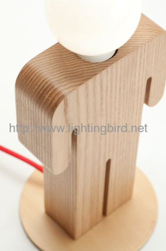 Lightingbird Art Decoration Wooden Table Lamp Wood Lamp Manufacturer