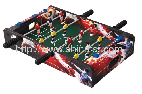 colorful mini foosball game table