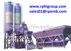 60m3/h mixing capacity Concrete Mixing Plant HZS60