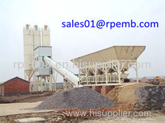 75m3/h mixing capacity Concrete Mixing Plant HZS75