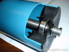 Conveyor trough carrier roller