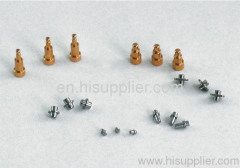 CNC machined copper & stainless steel precision component /bush