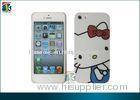 PC Hello Kitty Hard Case with Anti-scratch Rubber Coating for Iphone 5 Protective Cases