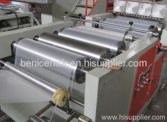 pe air bubble film production and extrusion