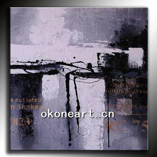 2012 New arrival abstract oil painting for home decor