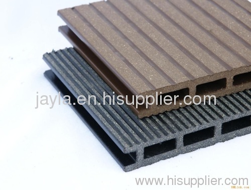 Waterproof Outdoor Wood Plastic Composite WPC Decking(HDPE)