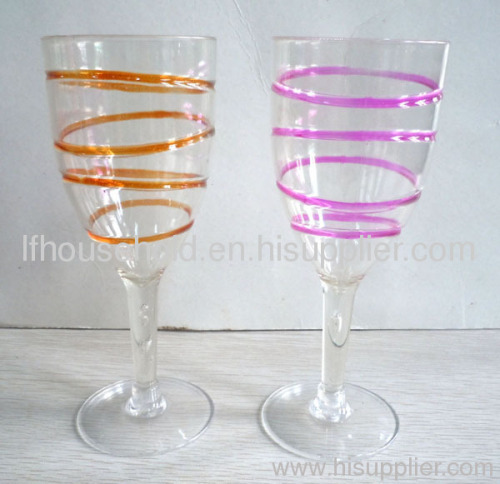 goblet double colour 10oz