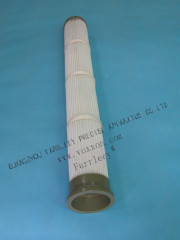 Polyester air filter cartridge,pleated filter cartridge-1645