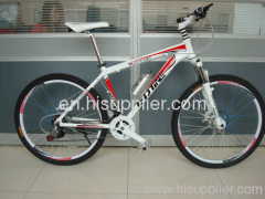 Mountain bicycle with the powerful brake and the specifical design for sale