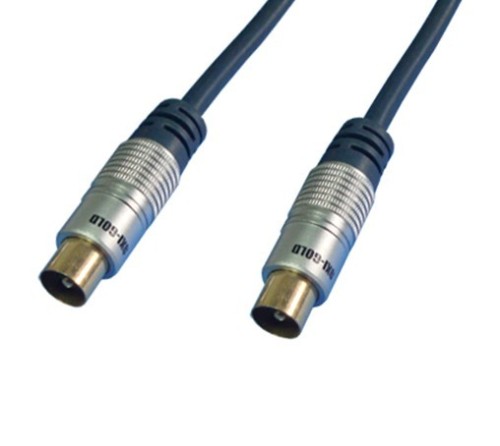 Coaxial TV Aerial Cable Male to Male