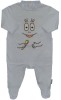 100% cotton baby body stocking clothing with long sleeve