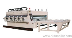 MJBL-3 Four Color Corrugated Paperboard Printing and slotting Machine (CPU digital display)