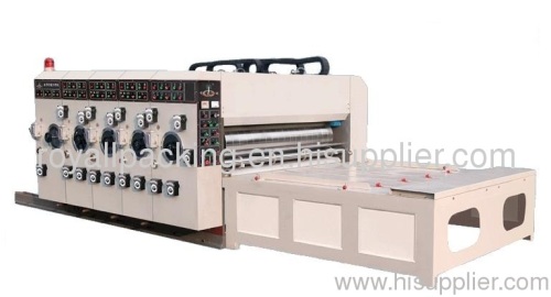 MJBL-4 Series Corrugated Paperboard Flexo Printing and slotting Machine (Handle phase)