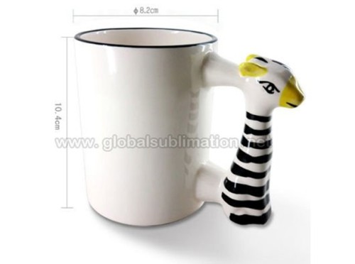 ceramic sublimation animal mug