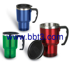 Stainless steel double wall mug