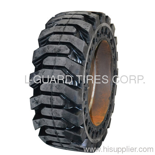 10-16.5 12-16.5 Llantas de minicargadores, solid bobcat tires