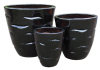 Glazed Garden Pot Planters