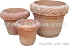 terracotta gardening planter