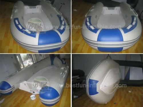 Small PVC Inflatable Fishing Boat Rubber Rowing Boat