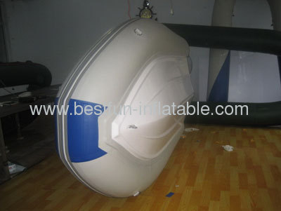 Small PVC Inflatable Fishing Boat Rubber Rowing Boat