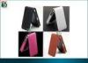 Customize Pink, Orange Foldable Flip Leather Case For Iphone 4 / 4s OEM / ODM