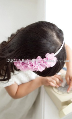 ETTS017 Beautiful Flower Shape Hair Band Children hair accessories, Children hair Ornament