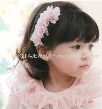 ETTS017 Beautiful Flower Shape Hair Band Children hair accessories, Children hair Ornament