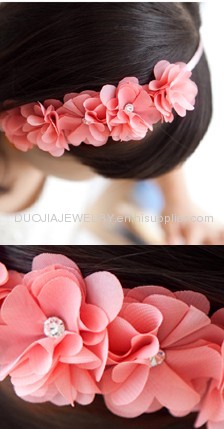 ETTS017 Beautiful Flower Shape Hair Band Children hair accessories, Children hair Ornament