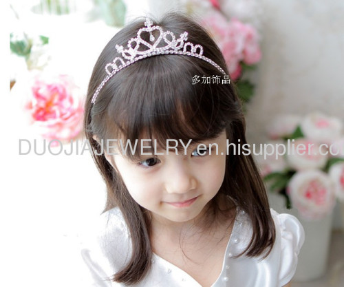 ETTS018 Beautiful Alloy Hair Band Children hair accessories