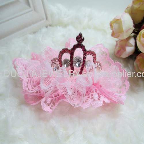  Handmade Children Hair accessories, Children Hair ornamentBYFJ1208Crown Shape Children hair clip/Hairpin/ hair grip