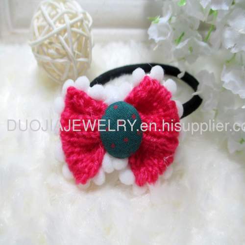 HandmadeFashion Children Hair accessories, Children Hair ornamentDBFS1120 Bowknot Band/Hair Elastic Band