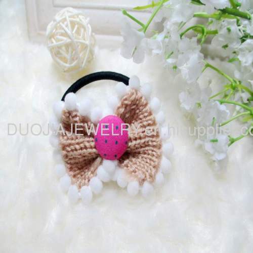 HandmadeFashion Children Hair accessories, Children Hair ornamentDBFS1120 Bowknot Band/Hair Elastic Band