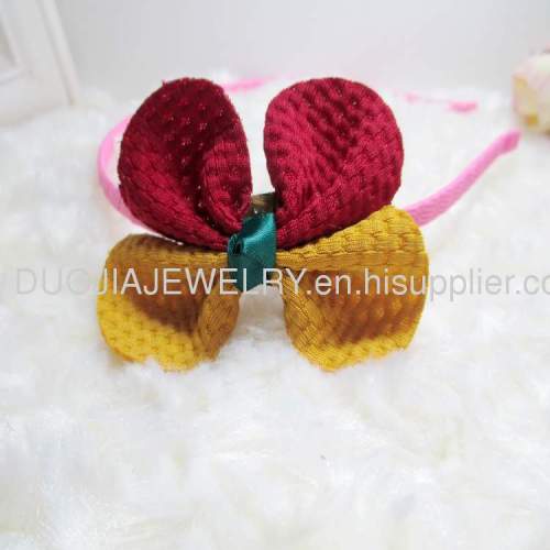 Children Hair accessories, Children Hair ornamentFG1202 Bowknot hair band 