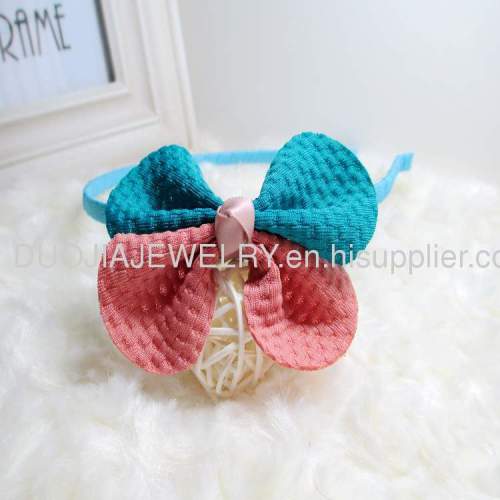 Children Hair accessories, Children Hair ornamentFG1202 Bowknot hair band 