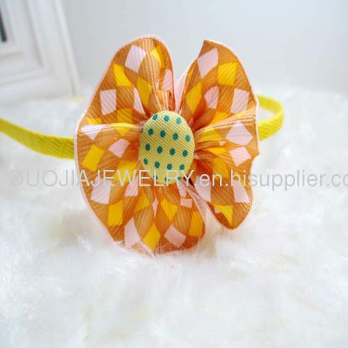 Handmade Children Hair accessories, Children Hair ornamentFG1203 Flower hair band 