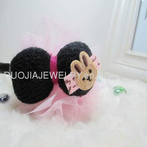 HandmadeFashion new type Children Hair accessories, Children Hair ornamentFG1208 Bowknothair band 