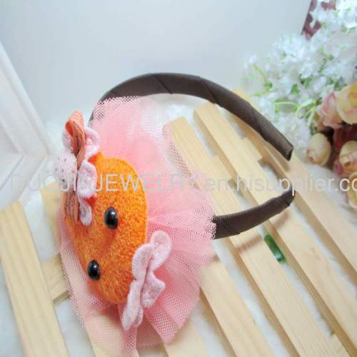 HandmadeFashion new type Children Hair accessories, Children Hair ornamentFG1209 Lovely Rabbit Head hair band 