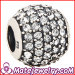 Swarovski Silver Crystal Beads