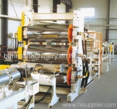 Plastic PET sheet making machine china supplier