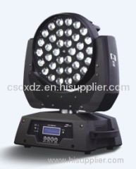 36*12w RGBW 4 in 1 LED moving head with zoom