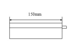 200ml two-component adhesive dispensing gun caulking gun