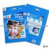Flexible Printed Side Sealed Zipper Plastic Packaging Bag With Euro Hole