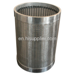 V-wire wedge wire screen