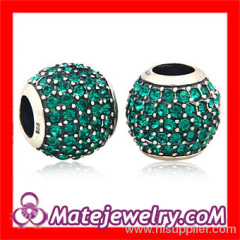 Handmade Fashion European Sterling Silver european Style Crystal Beads Sale