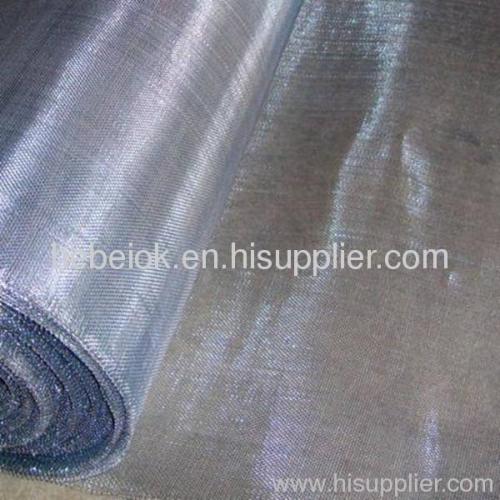 Iron wire window screen