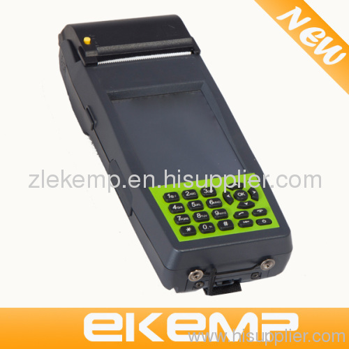 HandHeld Mobile computer with barcode scanner and printer