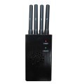 Black Portable High Power 4G LTE Cell Phone Jammer